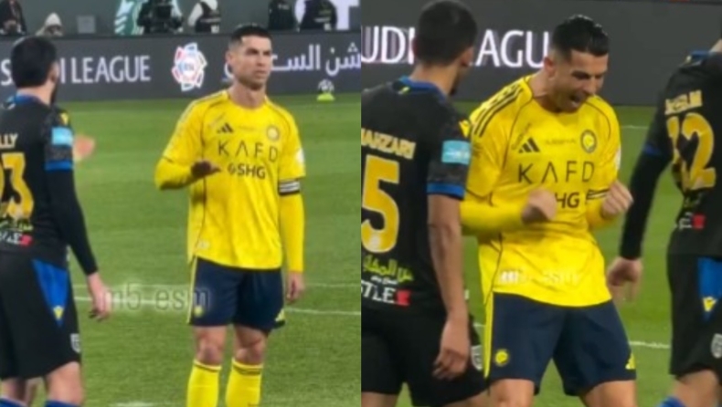 Ρονάλντο: Σοβαρές αντιδράσεις για τις χειρονομίες του στο ματς με την Αλ Τααβόν