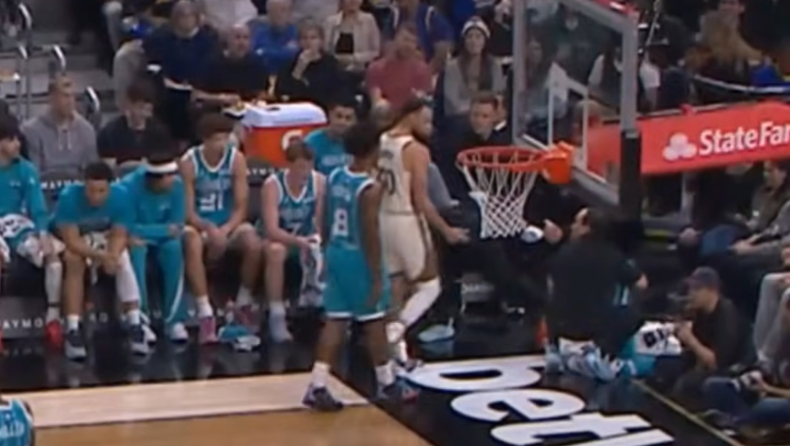 Κάρι: Τρόλαρε τους Χόρνετς που τον ακολούθησαν μέχρι τα αποδυτήρια!