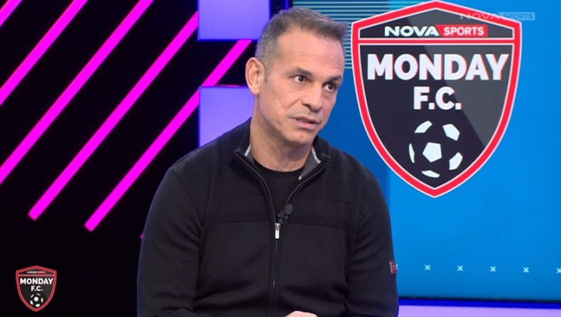 Ντέμης Νικολαΐδης: «Φάουλ η αγκωνιά στον Γιόβιτς και κάρτα, δεν κατάλαβα γιατί ακυρώθηκε το γκολ του Άρη»