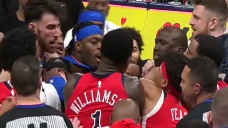 Παραλίγο ξύλο στο Θάντερ-Πέλικανς: Ο Ντορτ γράπωσε από την φανέλα τον Φίαρς (vid)