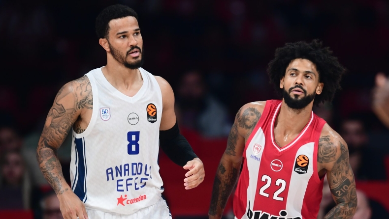 EuroLeague: Αυτοί σφυρίζουν στα Εφές - Ολυμπιακός και Μακάμπι - Παναθηναϊκός