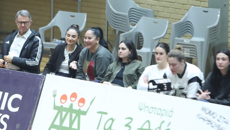 Παναθηναϊκός: Η Ερντέμ και η ομάδα μπάσκετ γυναικών του Παναθηναϊκού στο πλευρό του βόλεϊ