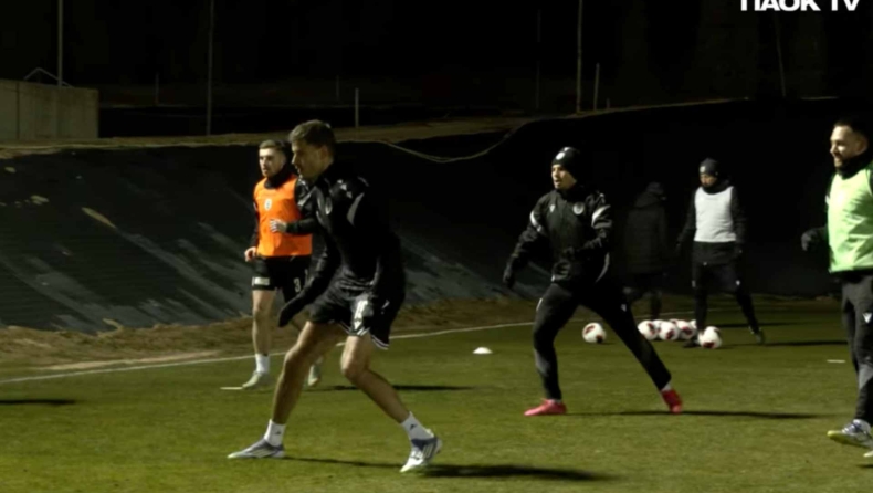 ΠΑΟΚ: Η πρώτη εικόνα του Γερεμέγεφ και οι παρατηρήσεις του Λουτσέσκου