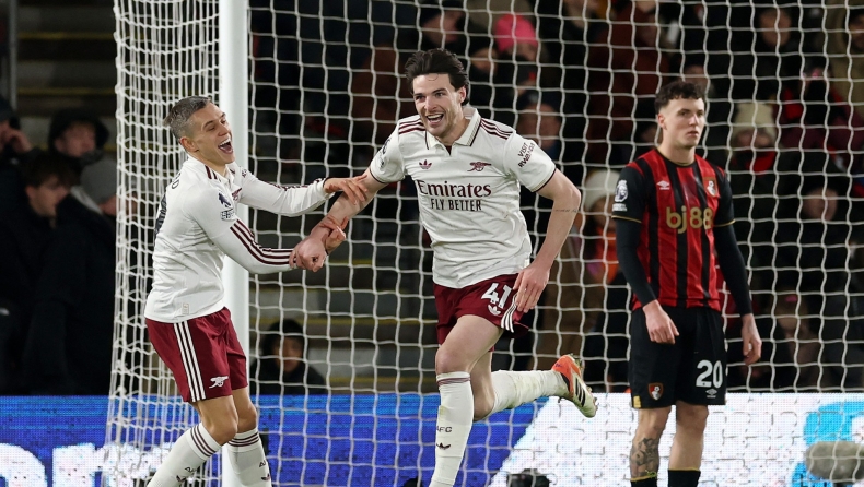 Μπόρνμουθ - Άρσεναλ 2-3: Τριάρα και +6 οι Gunners!