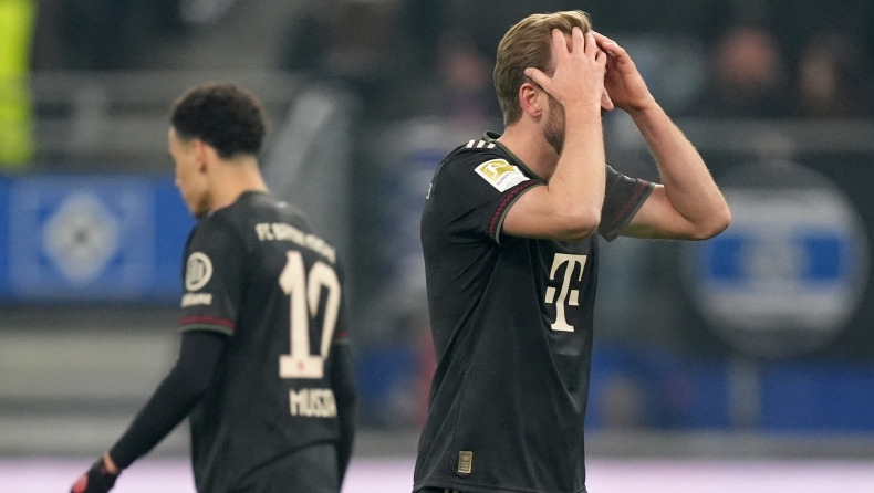 Αμβούργο - Μπάγερν 2-2: Απανωτές γκέλες για τους Βαυαρούς