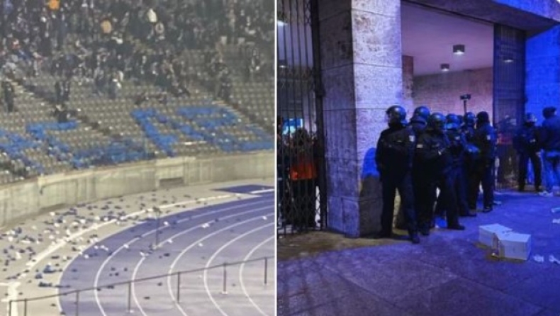 Χέρτα: Οπαδοί καταγγέλλουν μαζική αστυνομική βία