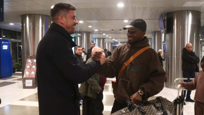 Άρης: Ο Μάρτιν Χόνγκλα έφτασε στη Θεσσαλονίκη