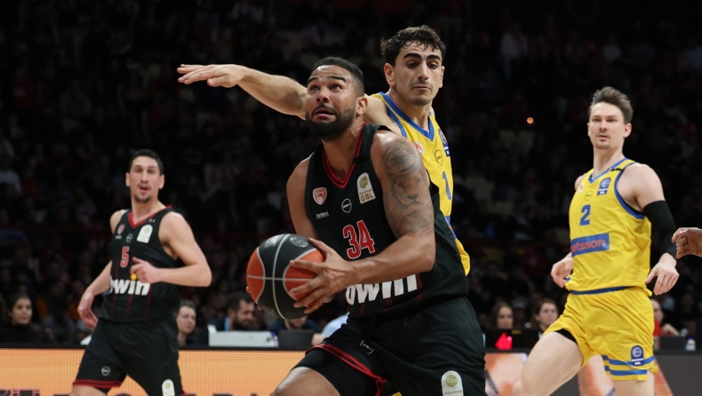 Η βαθμολογία στην GBL μετά τις νίκες του Ολυμπιακού, της ΑΕΚ και του Ηρακλή