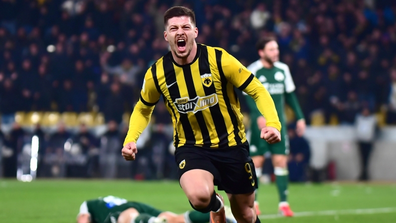 ΑΕΚ - Παναθηναϊκός 4-0: Εξωπραγματικός Γιόβιτς, ιστορική «τεσσάρα»! (Vids)