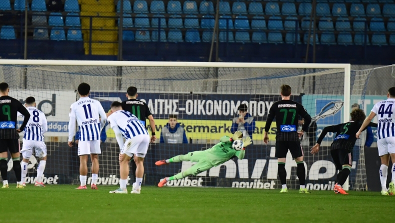 Ατρόμητος - Παναθηναϊκός: Ο Λαφόν απέκρουσε το πέναλτι του Μίχορλ