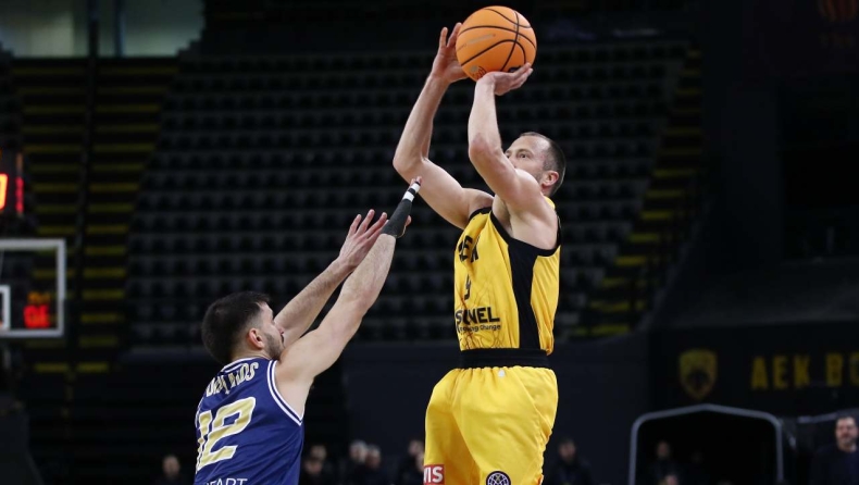 ΑΕΚ - Καρδίτσα 88-73: Ο απίθανος Λεκαβίτσιους τη... λύγισε στο ντεμπούτο Νάναλι-Φίζελ