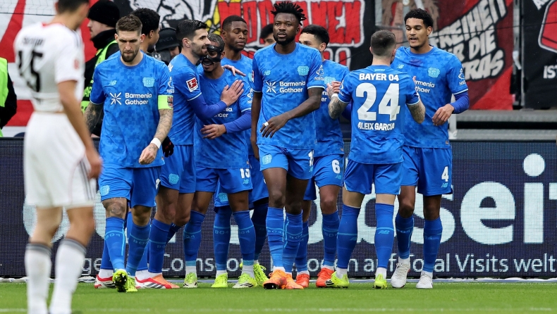 Άιντραχτ - Λεβερκούζεν 1-3: Διπλό για την αντίπαλο του Ολυμπιακού