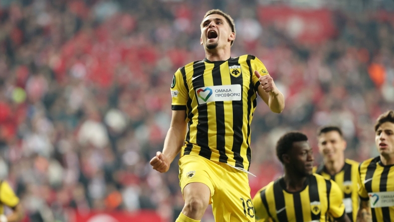 ΑΕΚ: Η φαουλάρα του Μαρίν, το καλύτερο γκολ της League Phase του Conference League