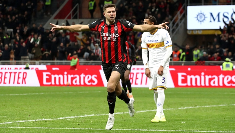 Μίλαν - Λέτσε 1-0: Ο Φίλκρουγκ της έδειξε το δρόμο 