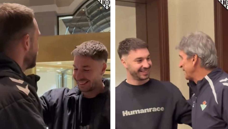 ΠΑΟΚ - Μπέτις: Ο Μορόν βρέθηκε στο ξενοδοχείο των Ισπανών (vid)