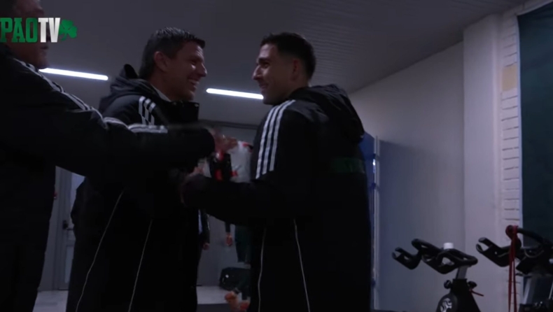 Παναθηναϊκός: Ο Μπακασέτας πήρε ενθύμιο, ο Αλαφούζος μοίρασε μπράβο