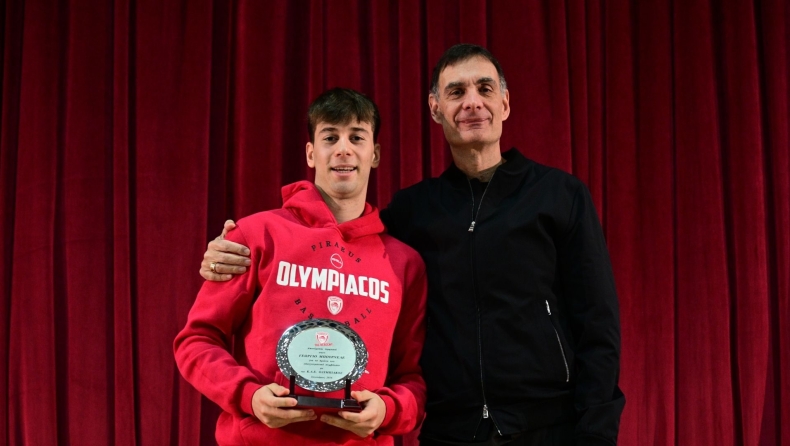 Ολυμπιακός: Η βράβευση των «αστεριών» της Ακαδημίας του