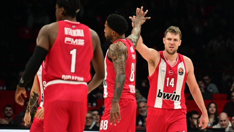 Ολυμπιακός: Τέταρτη διαδοχική 100άρα σε 10 ημέρες