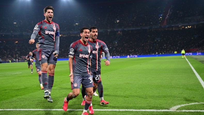 Αγιαξ - Ολυμπιακός 1-2: Μέγας είσαι Θρύλε και θαυμαστά τα έργα σου!