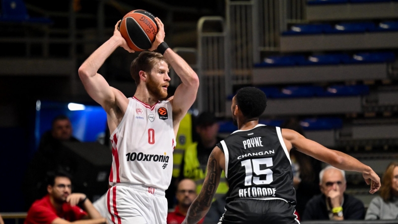 Βαθμολογία EuroLeague: Η κατάταξη μετά το «διπλό» του Ολυμπιακού