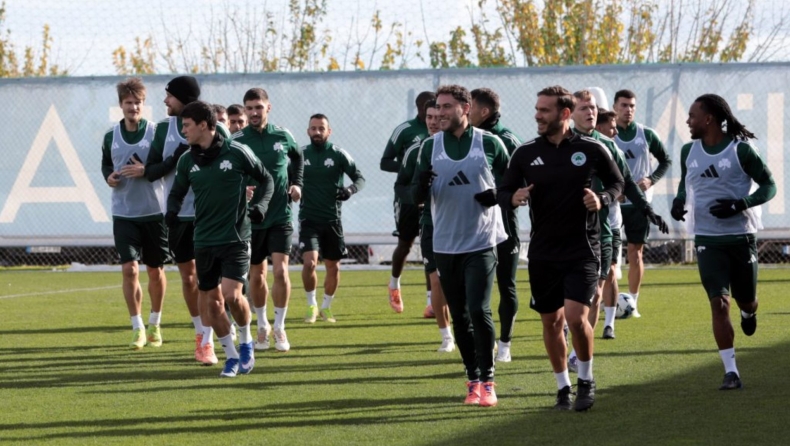 Παναθηναϊκός: Μέρος της προπόνησης ακολούθησε ο Πάντοβιτς