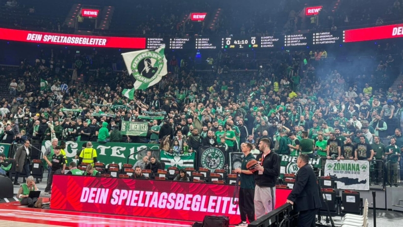 Παναθηναϊκός: «Πρασίνισε» το SAP Garden, περισσότεροι από 3.000 Έλληνες