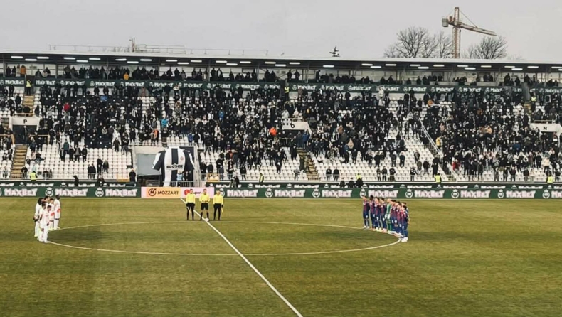 ΠΑΟΚ: Η Παρτιζάν τίμησε τη μνήμη των αδικοχαμένων οπαδών 