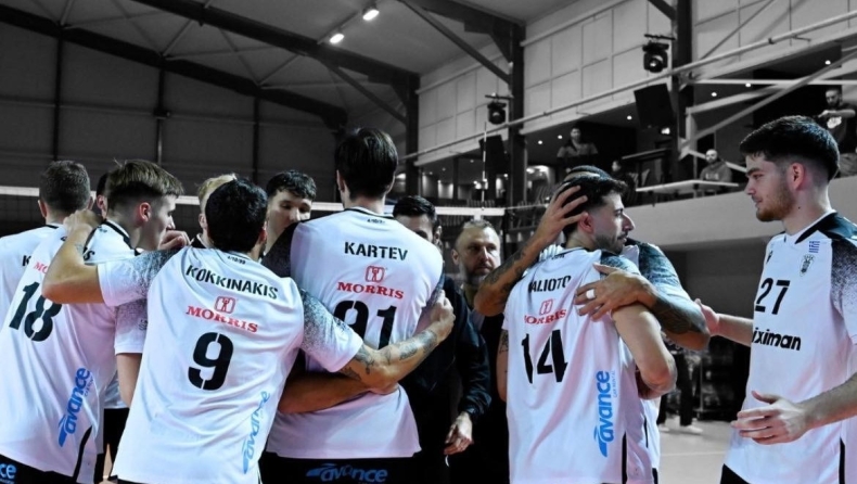 O ΠΑΟΚ δύο σετ πριν από τα προημιτελικά του Challenge Cup