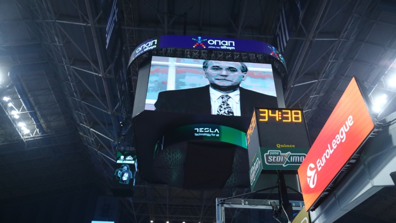 Παναθηναϊκός: Η ΚΑΕ αποχαιρέτησε τον Γιώργο Παπαδάκη με βίντεο πριν το ματς με την Αρμάνι