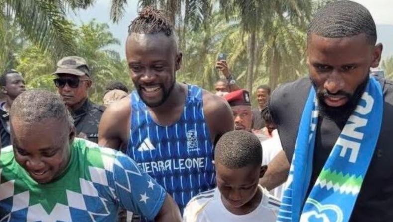 Ρούντιγκερ: «Το ταξίδι στη Σιέρα Λεόνε μου δίνει περισσότερη ενέργεια από οποιαδήποτε άλλη ξεκούραση»