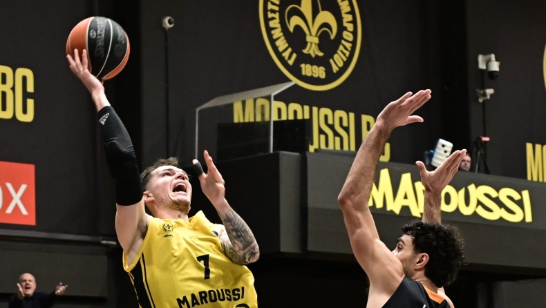 Μαρούσι - Προμηθέας 96-78: «Ανάσα» με μυθικό Σαλάς!