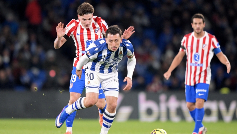 Σοσιεδάδ - Ατλέτικο Μαδρίτης 1-1: «Μπλόκο» με το... καλημέρα του 2026