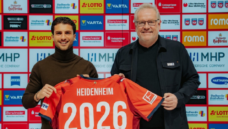 Και με τη... βούλα στην Χάιντενχαϊμ ο Στεργίου