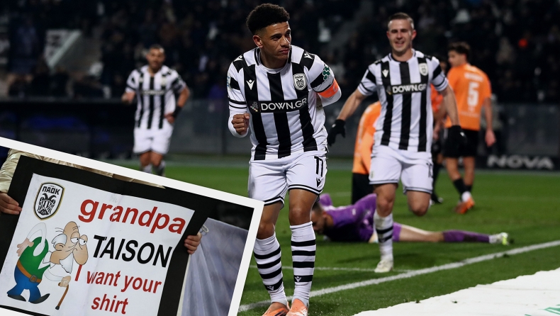 Τάισον: O «παππούς» που γράφει ιστορία με τον ΠΑΟΚ