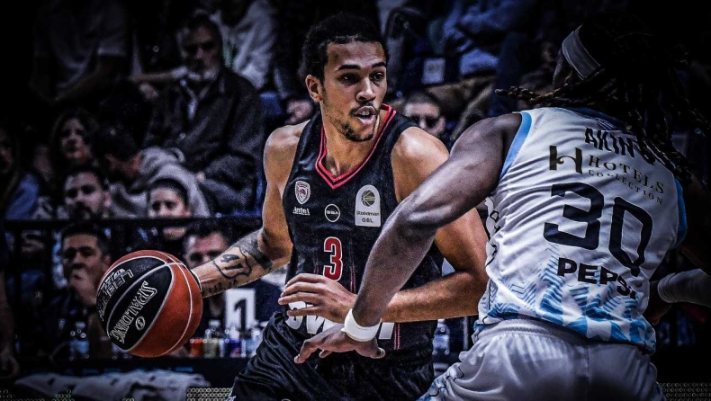 Stoiximan GBL: MVP της αγωνιστικής ο «τριπλός» Γουόρντ