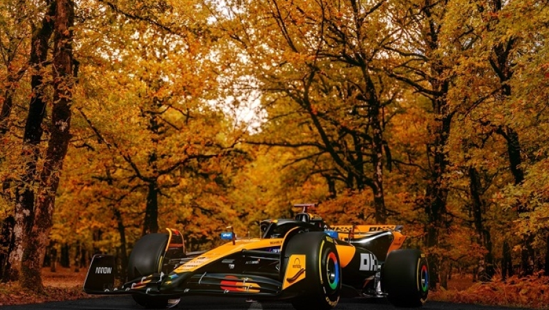 Στο μαγικό δάσος της Φολόης: Το showcar της McLaren Mastercard Formula 1 Team όπως δεν το έχετε ξαναδεί