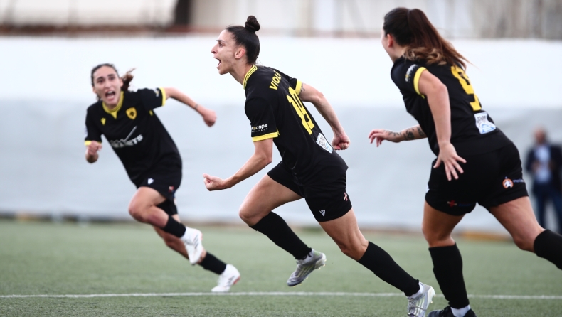 ΑΕΚ - ΡΕΑ 1-0: Πολύτιμο τρίποντο για την Ένωση με κεφαλιά της Βιολάρη