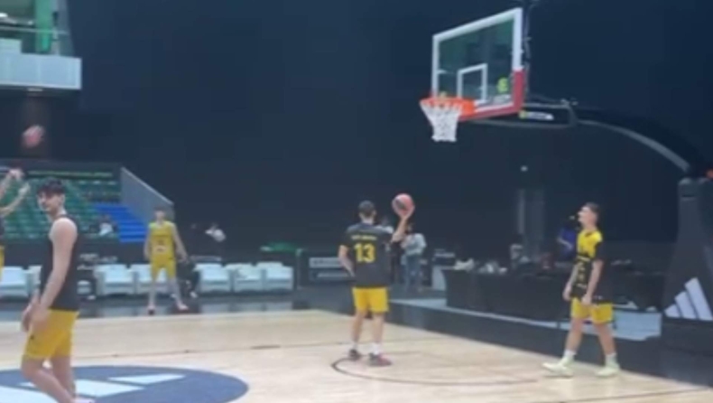 Μονακό - Άρης: Αποκλειστικό βίντεο του Gazzetta από το Άμπου Ντάμπι - Οι ομάδες συνεχίζουν το ζέσταμά τους 