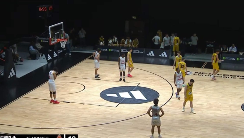 Μονακό - Άρης: Η στιγμή της διακοπής λόγω των βομβαρδισμών