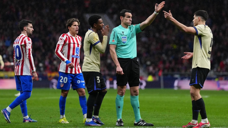 Μπαρτσελόνα: Στέλνει επίσημη καταγγελία στην Ισπανική ομοσπονδία για τη διαιτησία με την Ατλέτικο