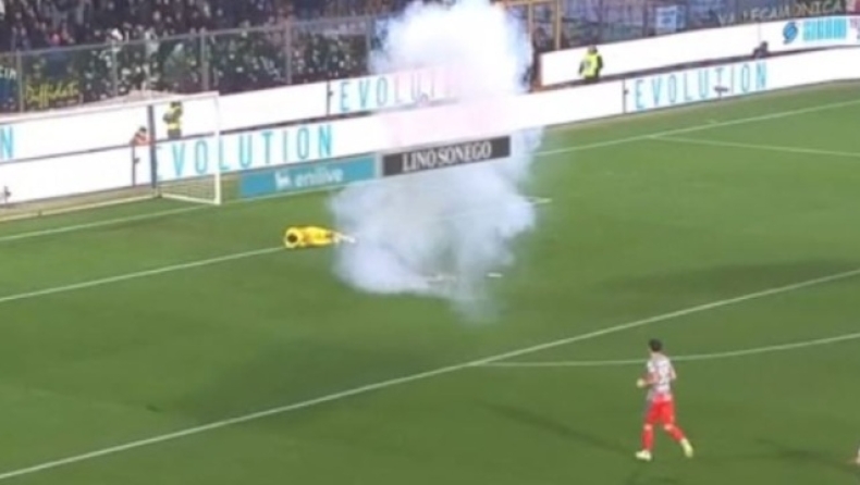 Κρεμονέζε - Ίντερ: Τραυματίστηκε ο Αουντέρο από καπνογόνο των οπαδών των Νερατζούρι