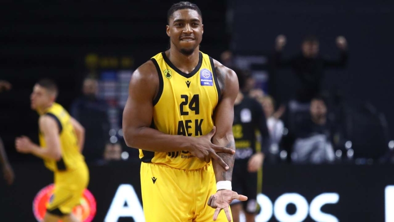 AEK - Μαρούσι: Τα highlights της 10ης σερί νίκης της Ένωσης (vid)