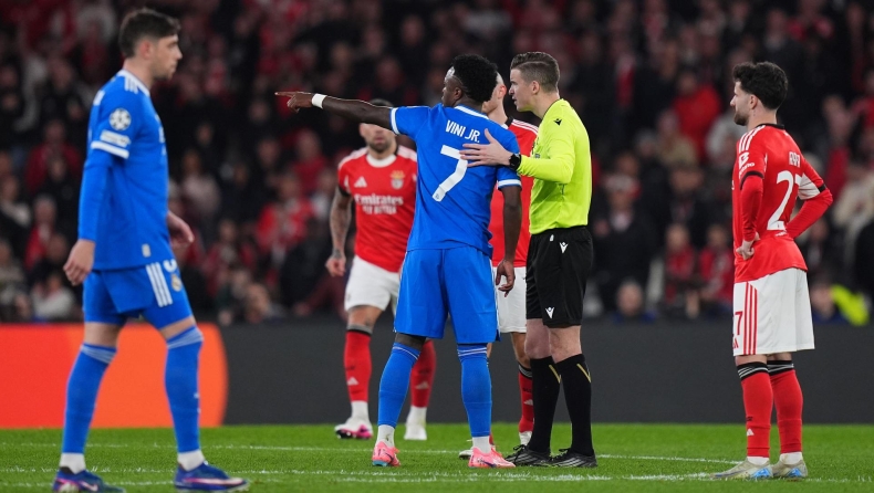 Μπενφίκα - Ρεάλ Μαδρίτης: Το video-απάντηση των «Αετών» για το συμβάν με Βίνι