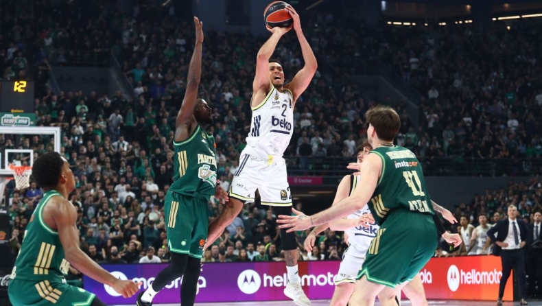 Παναθηναϊκός - Φενέρμπαχτσε 83-85: Ο Μπόλντγουιν ξέρανε τους «πράσινους» με buzzer beater