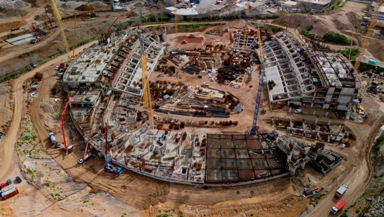 Παναθηναϊκός: Οι εξέδρες παίρνουν μορφή στο γήπεδο του τριφυλλιού