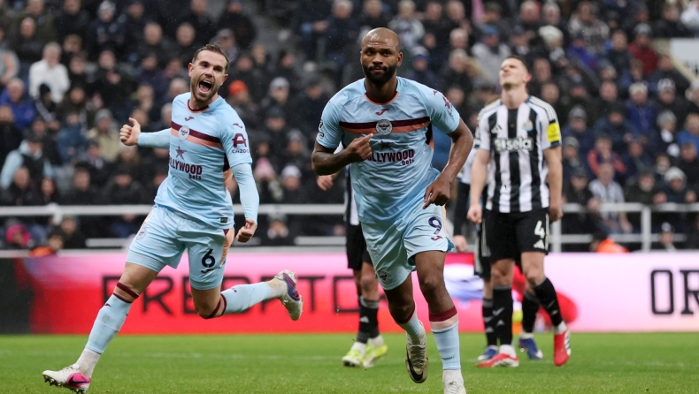 Νιούκαστλ - Μπρέντφορντ 2-3: Τη χαντάκωσε και βλέπει Ευρώπη!