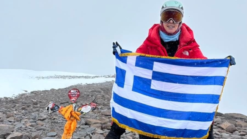 Η Ελληνίδα ορειβάτισσα που κατέκτησε το Ακονκάγκουα μετά από 18 ημέρες