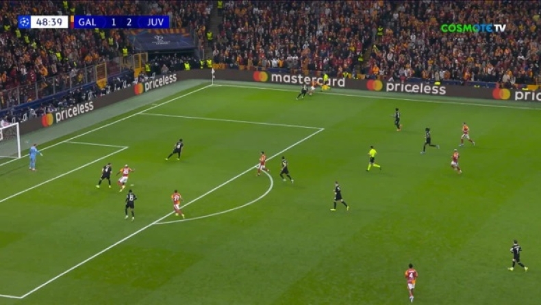 Γαλατάσαραϊ - Γιουβέντους: Ανέκτησαν το προβάδισμα οι Τούρκοι με δύο γκολ σε 10 λεπτά