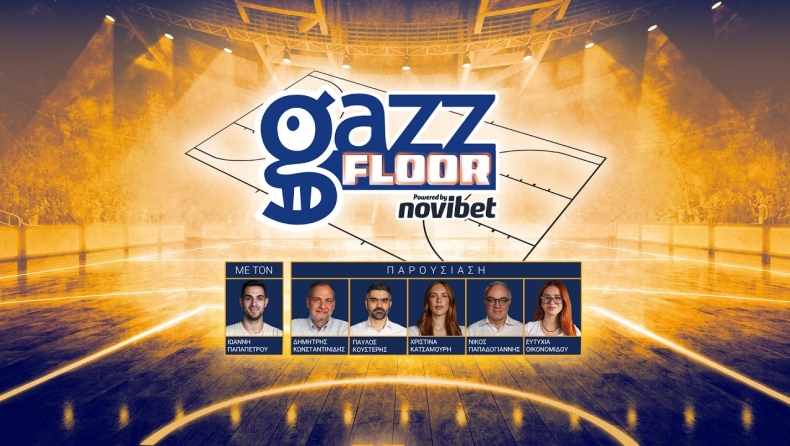 Gazz Floor LIVE by Novibet: Σε ρυθμό ο Ολυμπιακός - Τι έγινε με Χέιζ-Ντέιβις και Παναθηναϊκό