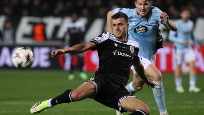  ΠΑΟΚ – Θέλτα 1-2: Η γκολάρα του Γερεμέγεφ κράτησε την ελπίδα! 